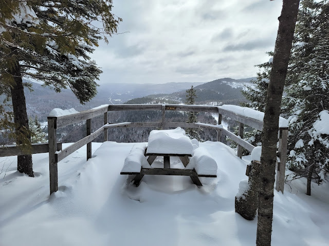 Point de vue à partir du mont Barrière