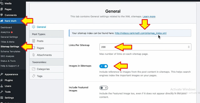 Cara Membuat Sitemap Website di Wordpress Melalui Plugin Rank Math SEO