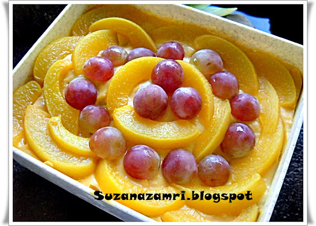 ..Cooking with soul.....: PUDING JAGUNG LAPIS BISKUT