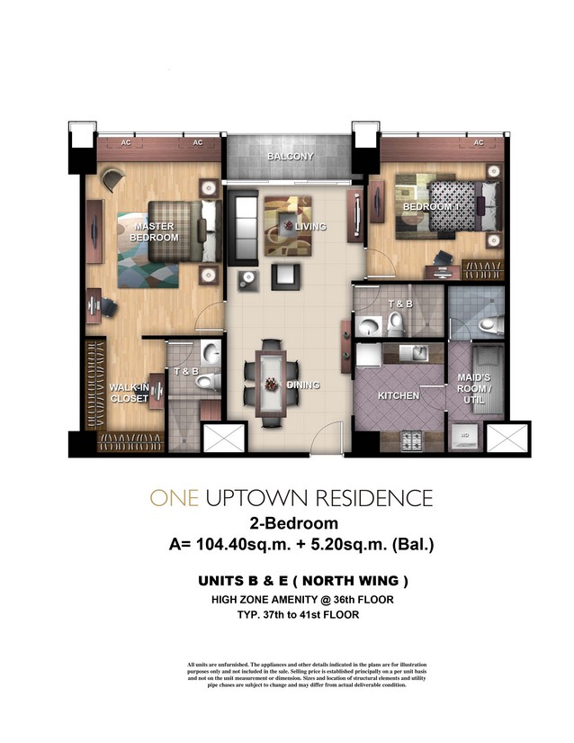 One Uptown Residence North Wing - Unit E