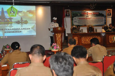 Pemkab Tabanan gelar Rakor Percepatan Penanggulangan Kemiskinan