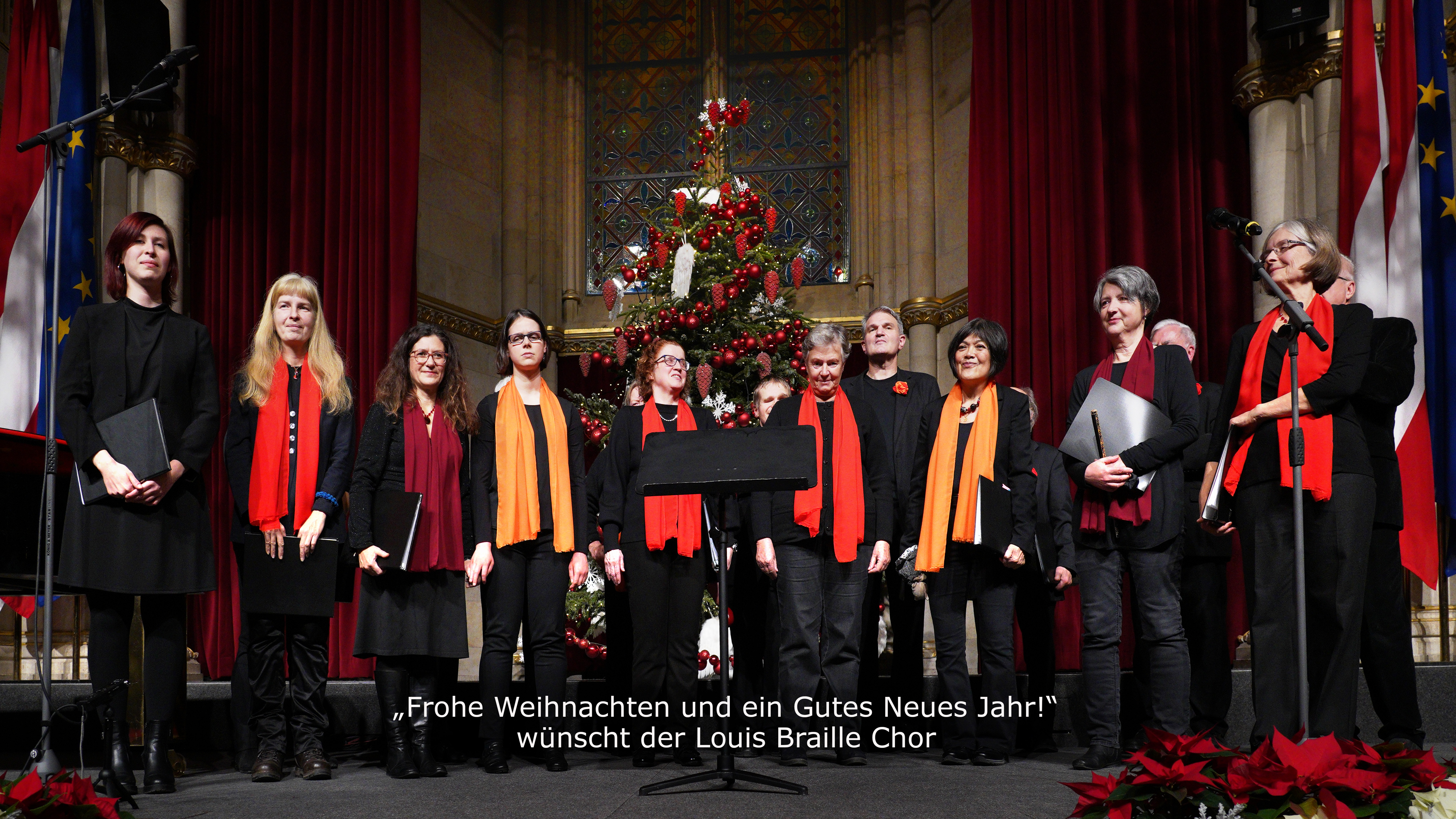 Der Louis Braile Chor wünscht Frohe weihnachten und ein Gutes Neues Jahr!