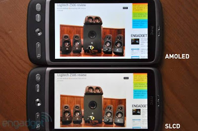 SuperLCD Vs AMOLED - Comparison