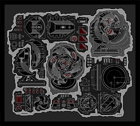 CAD Blueprint, Art Schematic