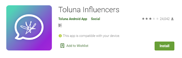 Toluna App on Android