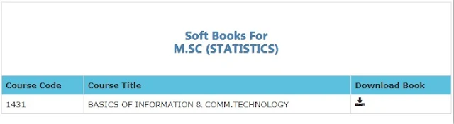 aiou-msc-statistics-books-free-download
