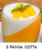 9 PANNA COTTA