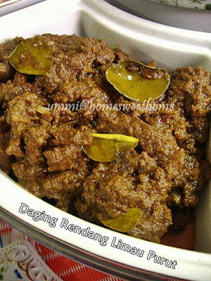 Home Sweet Home: Daging Rendang Limau Purut