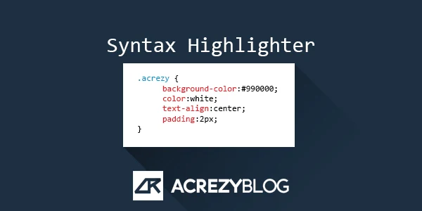 Cara Memasang Syntax Highlightner di Postingan Blog