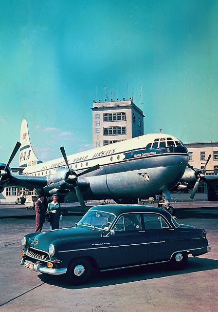 Los bellos anuncios de automóviles Opel en los años 50