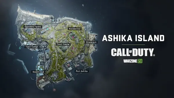 شاهد أول صور خريطة الجزيرة Ashika الجديدة على Warzone 2 و جولة في أرجائها و المزيد..