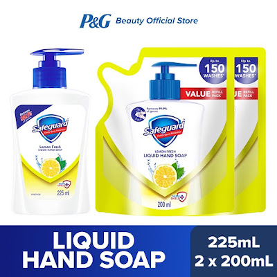 Safeguard Lemon Fresh Liquid Hand Soap