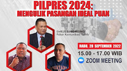 Webinar P3S: Menakar Puan Maharani Dalam Pilihan Presiden 2024