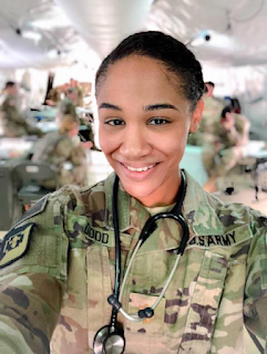 USU doctoral student, Army Maj. Deidra Dodd, is part of the GSN class of 2024. (Photo credit: Army Maj. Deidra Dodd)