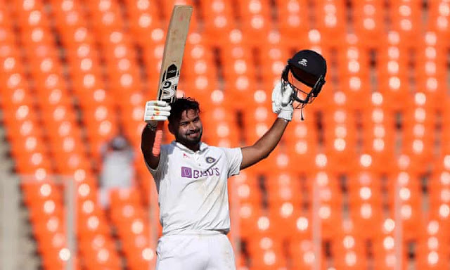 Rishabh Pant's first century on home soil against England