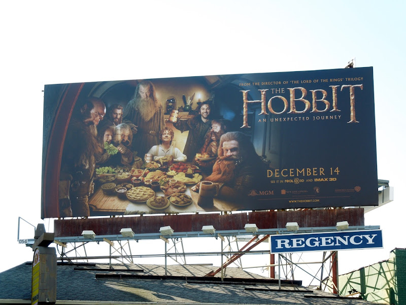 Hobbit Dwarves billboard