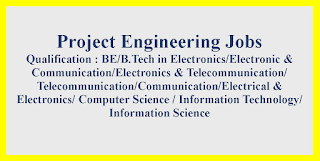 Project Engineering Jobs in Bharat Electronics Limited