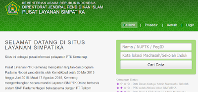 Cara Input Data Inpassing Guru Kemenag di SIMPATIKA