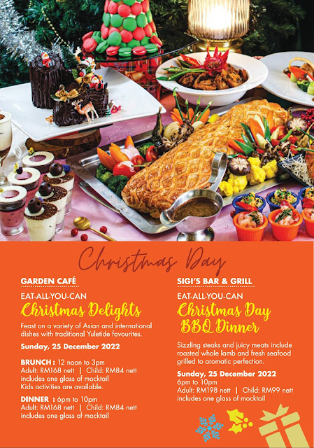 Christmas and New Year Buffet 2022 @ Golden Sands Resort, Penang