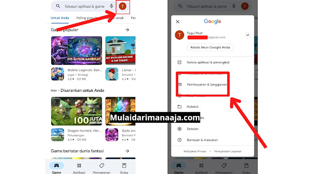 Cara Top Up FF Murah Via saldo Google Play