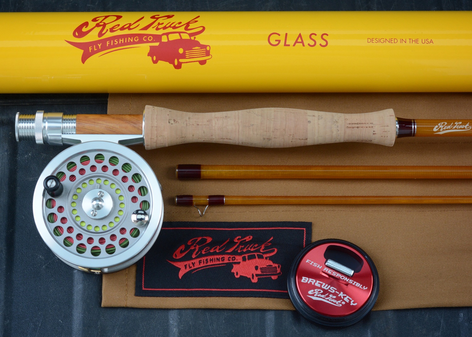 The Fiberglass Manifesto: T.F.M. Store - Red Truck Fiberglass Fly Rods Now  Available