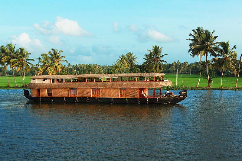 boathouse in kerala. The Houseboats of Kerala are a