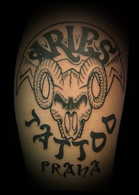 Aries Tattoos men 2012