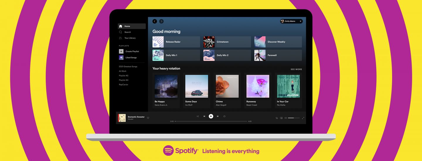 Spotify ha un nuovo aspetto su PC e Web