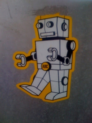 Graffiti Robot Character Picture