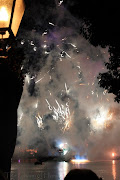 house and a fireworks effect in walt disney world castle fireworks. (img )