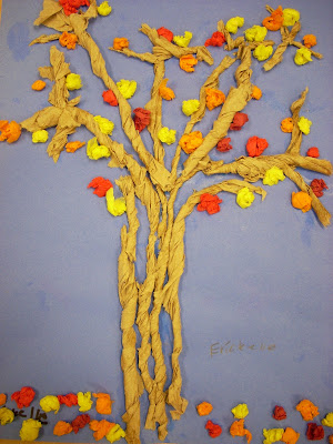 Tree Wall  on Twisted Trees    Lesson Plans   Craftgossip Com