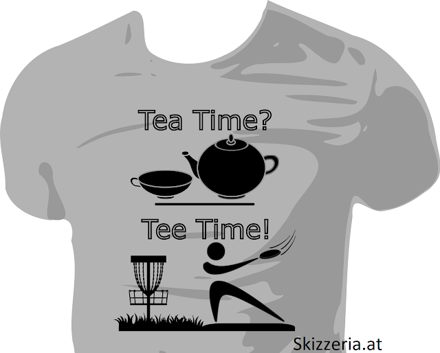 Tee Time Disc Golf Shirt