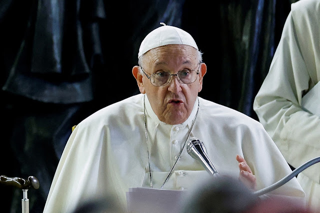 ‘Enough’ conflict, says Pope Francis as he calls for more aid to Gaza