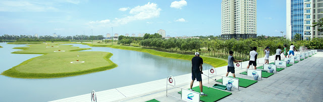 Sân Golf ngay cạnh chung cư Ciputra The Link 345