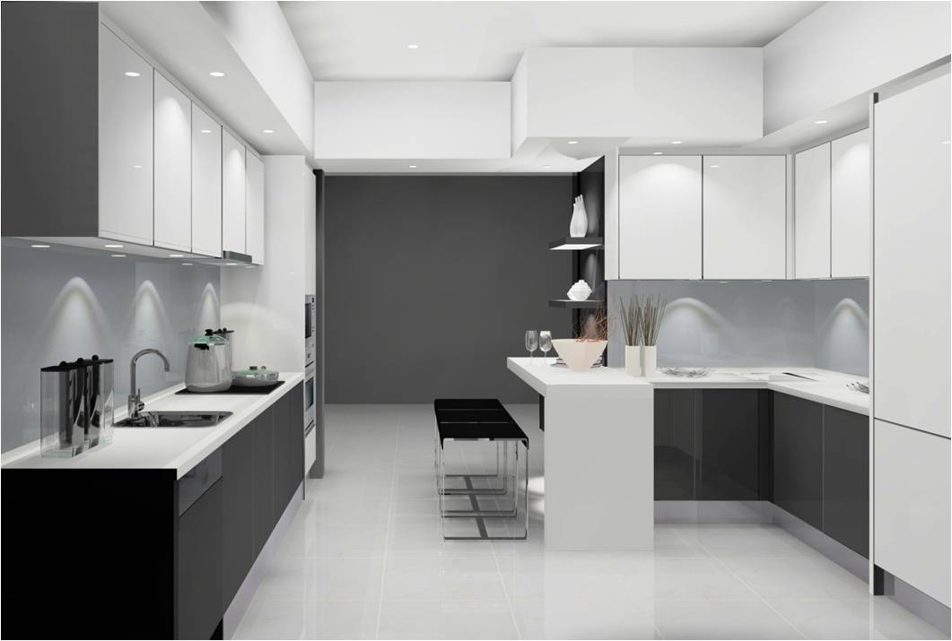 Meridian Design - kitchen cabinet and interior design blog ...  Cost of this kitchen : â€¢Fitting & Accessories RM 17, 593