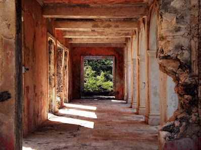 Ruins of old home