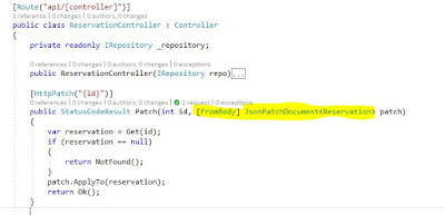 WebApi, HttpPatch Operation