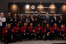 INDUSTRY & TRUCK NEWS: FIRST BATCH OF IKBN STUDENTS COMPLETE TRAINING AT MERCEDES-BENZ MALAYSIA’S APPRENTICE TRAINING CENTRE