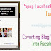 Popup Facebook Like Box For Blogger 