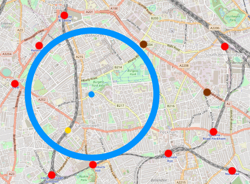 The (slightly smaller) Camberwell gap