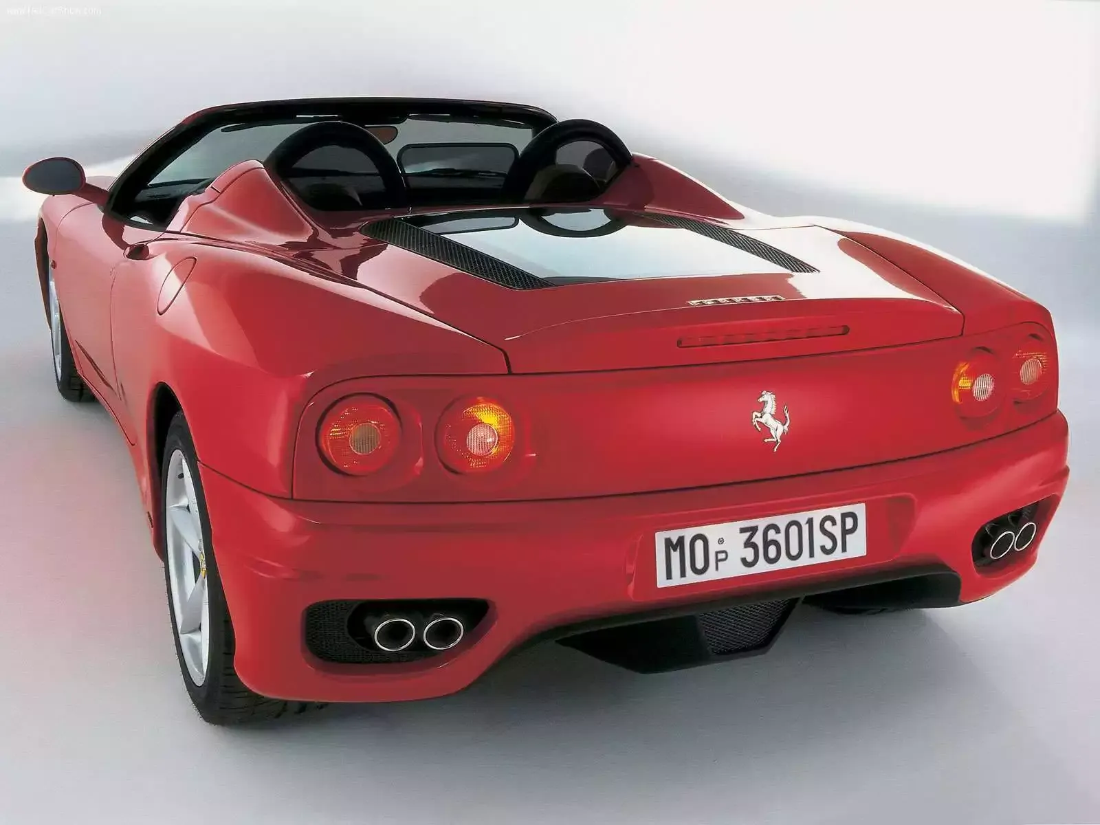 Hình ảnh siêu xe Ferrari 360 Spider 2001 & nội ngoại thất
