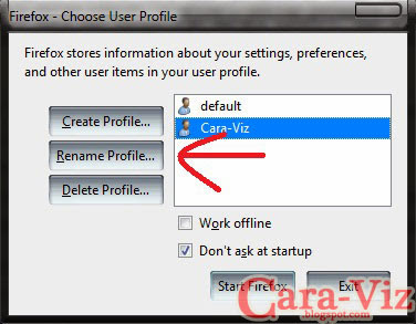 Cara Membuat Profil di Firefox