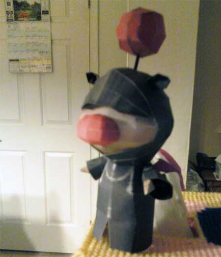 Organization XIII Moogle Papercraft