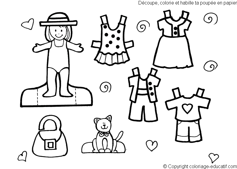 Clothes colouring pages Index of 