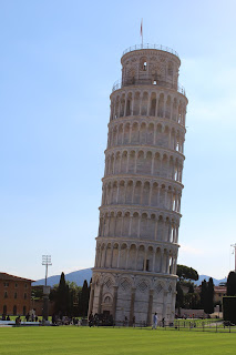Torre Inclinada em Pisa Italia
