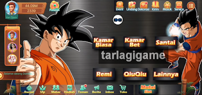 Higgs Domino Mod RP Tema Dragonball Goku