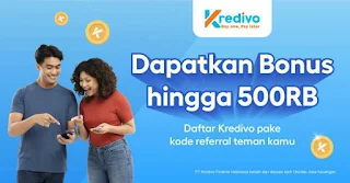 Link iklan untuk pendapatan sampingan dari Kredivo