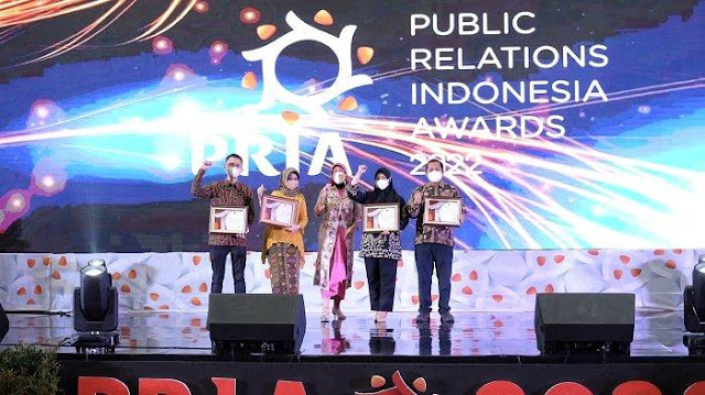 Pemerintah Provinsi DKI Jakarta berhasil meraih Di Semarang, Pemprov DKI Borong 10 Penghargaan dari Ajang Public Relations Indonesia Award 2022