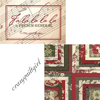 Moda FA LA LA LA LA Christmas Quilt Fabric by French General