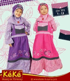 50 Model Baju Muslim KeKe Anak Laki laki dan Perempuan 